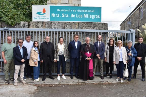Imagen de la noticia:La Xunta destaca la trayectoria de la Fundación San Rosendo en la atención y cuidado de las personas mayores