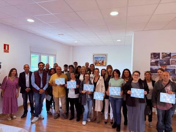 Imagen de la noticia:La Xunta pone en valor en Trazo el taller de empleo dual `Terras de Lengüelle´ para avanzar en la empleabilidad del sector f...