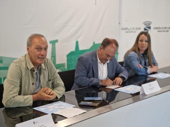 Imaxe da nova:A Xunta investiu preto de 420.000 euros no obradoiro dual de emprego de Lalín que formou a 20 desempregados