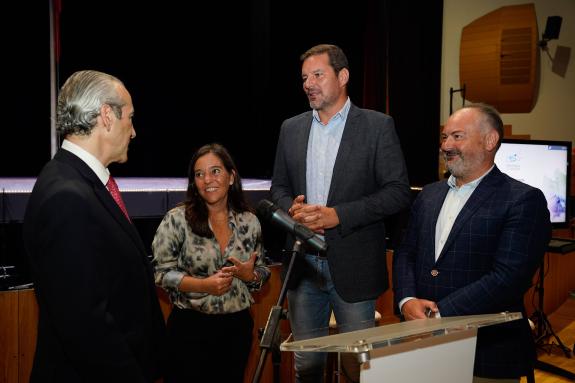 Imaxe da nova:López Campos pon en valor a Orquestra Sinfónica como “referente da música de alto nivel en Galicia e España”