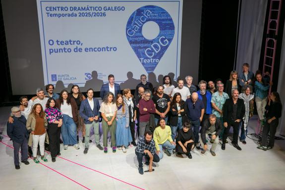 Imagen de la noticia:López Campos presenta la temporada 2025-2026 del Centro Dramático Galego como punto de encuentro del sector, ayuntamientos y...