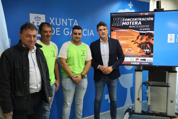 Imagen de la noticia:La Xunta colabora con la XII Concentración Motera de Monterroso, que se celebra este fin de semana