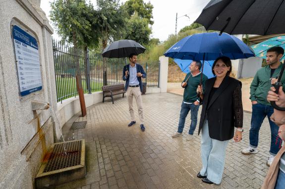 Imaxe da nova:Lorenzana subliña a mellora dos espazos termais de uso lúdico como un revulsivo para a dinamización económica dos concellos galegos