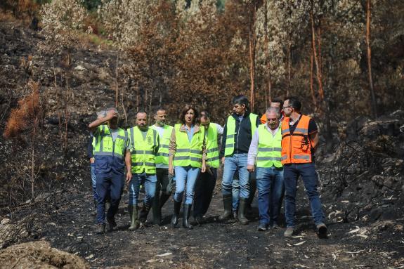 Imaxe da nova:Ángeles Vázquez pon en valor a axilidade de Augas de Galicia para acometer actuacións de conservación fluvial e evitar arrastres de...