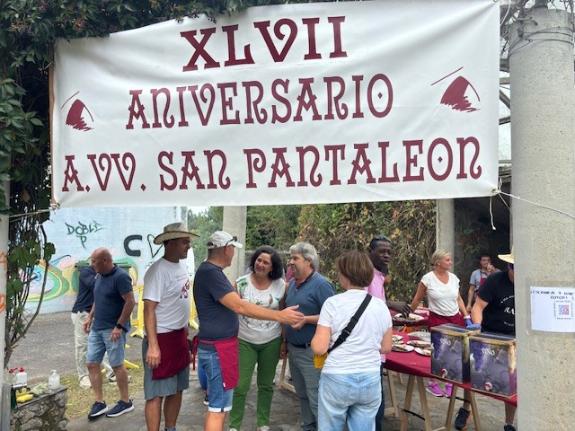 Imaxe da nova:Belén do Campo participa na tradicional romaría popular organizada pola asociación de veciños de San Pantaleón das Viñas de Pardern...