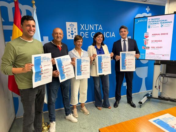 Imagen de la noticia:La Xunta patrocina el V Trofeo Internacional de Volei femenino, que se celebrará en Lugo del 12 al 14 de septiembre