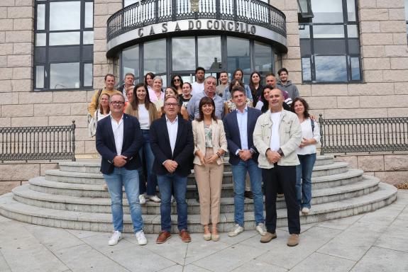 Imaxe da nova:A Xunta entrega os diplomas ao alumnado do obradoiro dual de emprego compartido por Bóveda, O Incio e A Pobra do Brollón