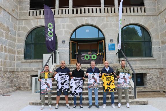 Imaxe da nova:O delegado territorial amosa a colaboración da Xunta coa carreira de obstáculos ‘Uros Race’