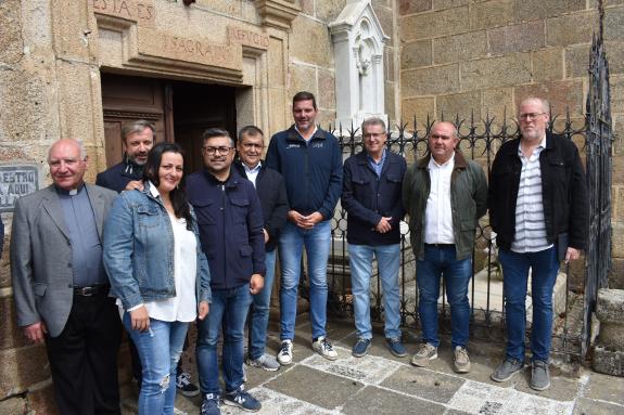 Imaxe da nova:López Campos anuncia que a Xunta adxudicará este mes as obras para reparar a torre de San Salvador de Vilaza