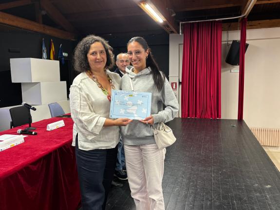 Imaxe da nova:Belén do Campo clausura o obradoiro de emprego de Padrón, no que se formaron a 20 desempregados en atención sociosanitaria a domici...