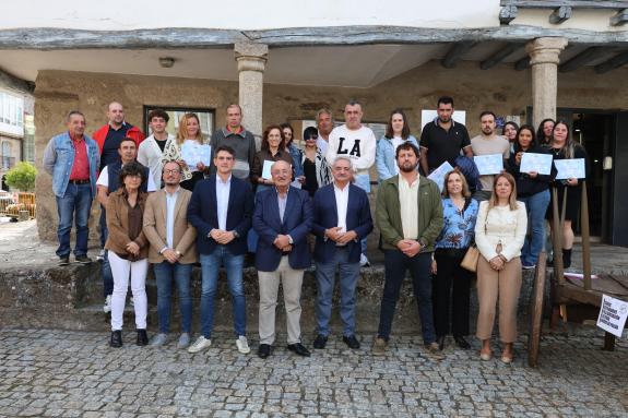 Imaxe da nova:A Xunta clausura o obradoiro de emprego dual que compartiron no último ano Chantada, Carballedo e Taboada