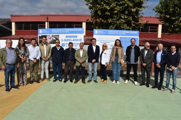 Imaxe da nova:A Xunta avanza na ampliación de centros educativos coa licitación do CEIP Ben-Cho-Shey no Pereiro de Aguiar