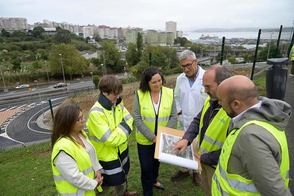 Imaxe da nova:A Xunta pon en servizo o viario provisional que enlaza o Chuac coa estrada AC-10