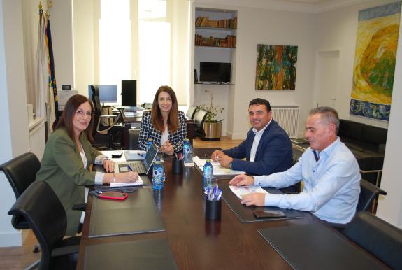 Imaxe da nova:A Xunta reforza a colaboración co Concello de Laxe para a mellora das súas infraestruturas rurais