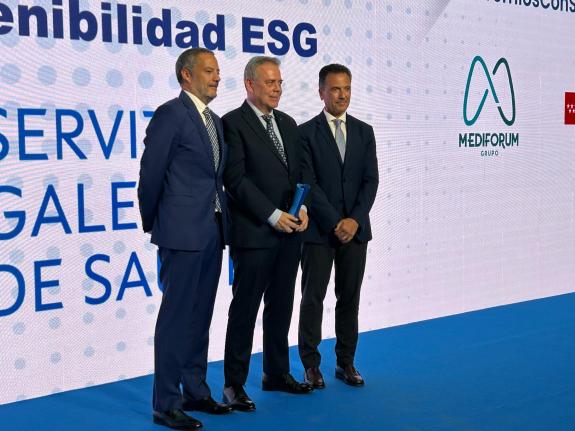 Imaxe da nova:A estratexia de descarbonización do Servizo Galego de Saúde é recoñecida a nivel nacional co Premio á sostibilidade 2025