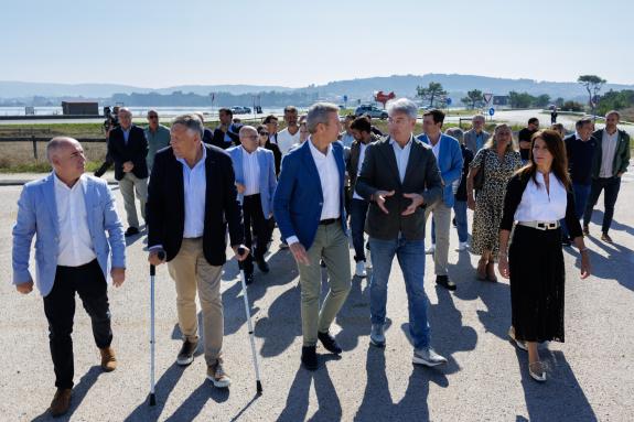 Imagen de la noticia:Rueda anuncia que la Xunta destina 40 M€ a la ampliación de la autovía del Salnés y a mejoras para facilitar las comunicacio...