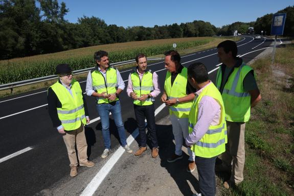 Imaxe da nova:A Xunta completa a rehabilitación do firme da estrada LU-113, que sumou un investimento de  5,5 M€