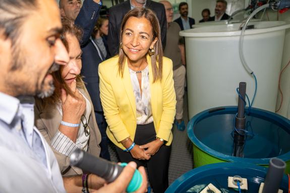 Imaxe da nova:A Xunta destaca a planta de cultivo larvario e acuicultura rexenerativa de Octolarvae en Moaña que sitúa a Galicia á vangarda en in...