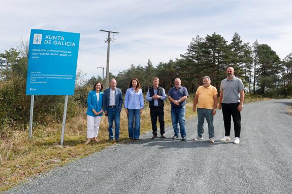Imaxe da nova:Medio Rural destina preto de 200.000 euros á reparación dunha vía de comunicación entre A Lama, Avión e Beariz
