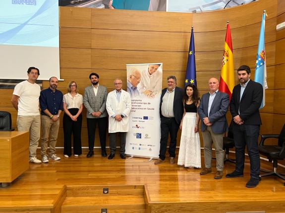 Imagen de la noticia:La Xunta presenta el proyecto del Living Lab de salud de Vigo, centrado en la innovación en el ámbito de las demencias y el ...