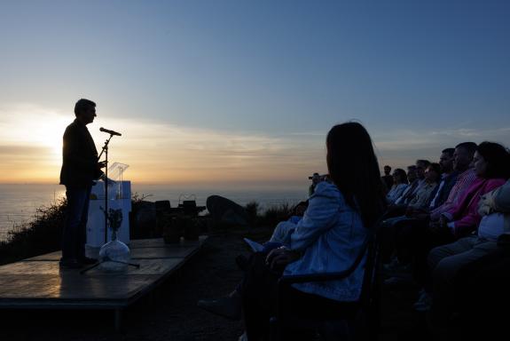 Imaxe da nova:Rueda salienta en Fisterra o papel de Galicia como faro atlántico e exemplo de cooperación europea