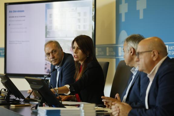 Imaxe da nova:Allegue cifra en 60 M€ o investimento da Xunta en materia de vivenda en Pontevedra, onde xa están en execución 300 novos fogares