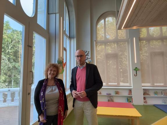 Imaxe da nova:A Xunta destaca que Galicia é a única Comunidade que está preto do 65% de escolarización na etapa 0-3 e supera en 15 puntos a media...