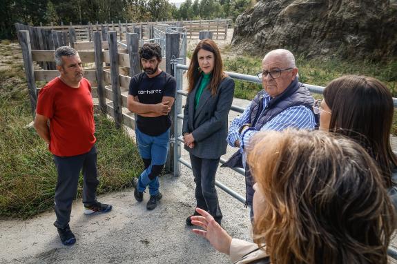 Imaxe da nova:María José Gómez destaca as 1.930 hectáreas mobilizadas e o investimento de 10,5 M€ ao abeiro do Plan de Pastos dende o ano 2020