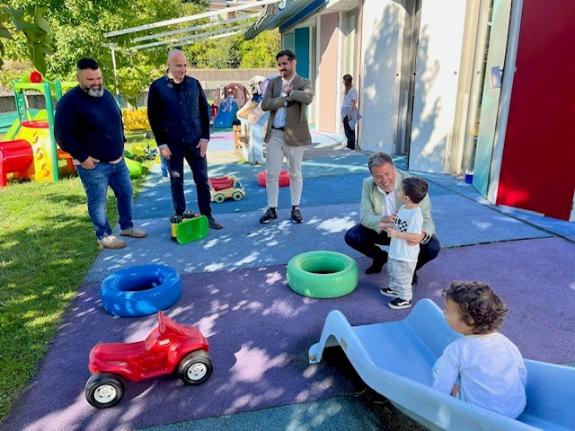 Imaxe da nova:A Xunta inviste 30.000 € na mellora da zona exterior da escola infantil pública autonómica de Betanzos