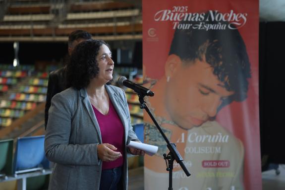 Imaxe da nova:Belén do Campo destaca a aposta da Xunta pola cidade da Coruña co patrocinio este ano de 34 eventos musicais dentro dos 'Concertos ...