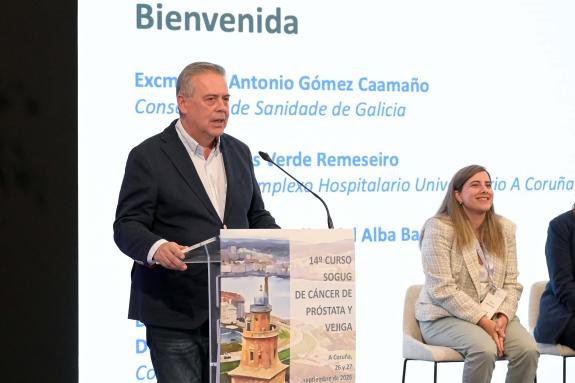 Imagen de la noticia:Gómez Caamaño destaca la importancia del programa piloto de cribado de cáncer de próstata impulsado por la Xunta para aument...