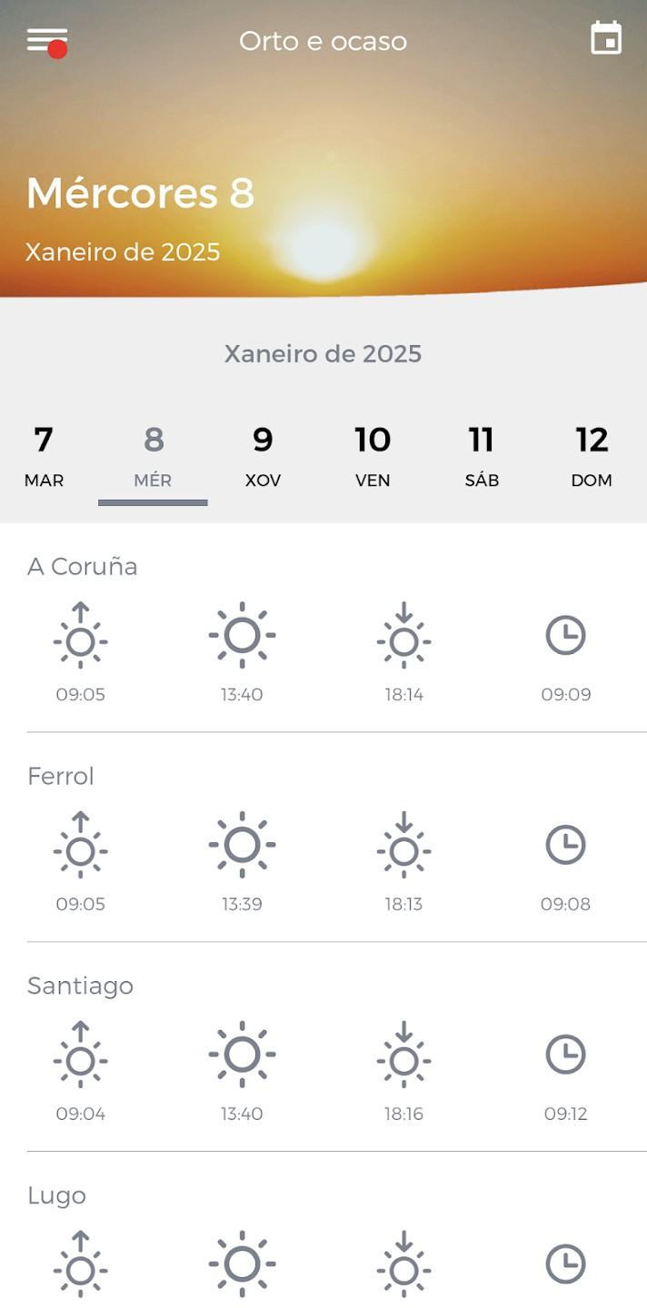 Imaxe asociada a MeteoGalicia: 7