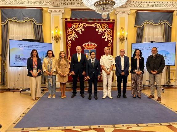 Imaxe da nova:A Xunta reitera o seu compromiso de colaboración coa candidatura ‘Cidade de Ferrol: Porto da Ilustración’ a Patrimonio Mundial da U...