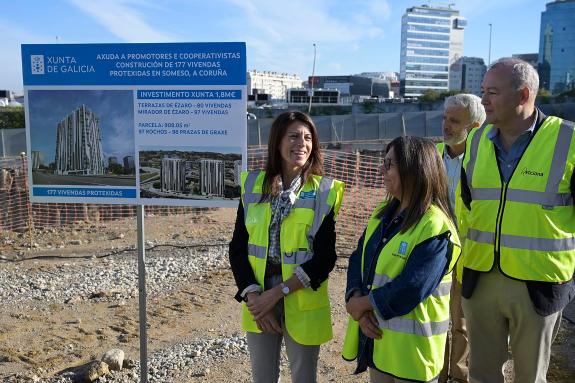Imaxe da nova:A Xunta concede axudas a cooperativas e promotores por importe de 3,8 M€ de fondos propios para a construción de preto de 400 novas...