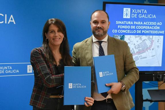 Imaxe da nova:A Xunta colabora co Concello de Pontedeume na humanización da Avenida de Ferrol