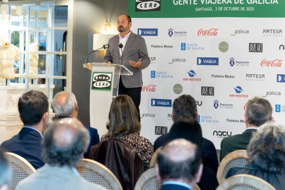 Imaxe da nova:Xosé Merelles destaca a tradición familiar como valor singular da oferta hoteleira de Galicia