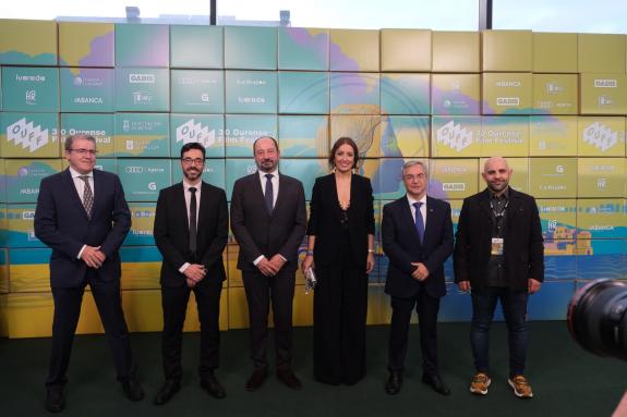 Imaxe da nova:A Xunta salienta na clausura do Ourense Film Festival o papel do evento na proxección internacional de Galicia e na xeración de opo...