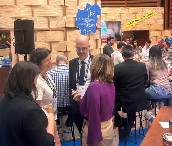Imaxe da nova:A Xunta promociona na feira San Sebastián Gastronómika os produtos alimentarios galegos