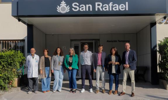 Imaxe da nova:A Xunta comprométese a seguir colaborando co Hogar y Clínica San Rafael na atención ás persoas con discapacidade