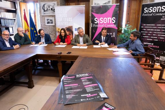 Imaxe da nova:A Xunta colabora no ‘SiSONS Enclave Musical’ como espazo de encontro e difusión para a industria do sector e de toda a cidadanía