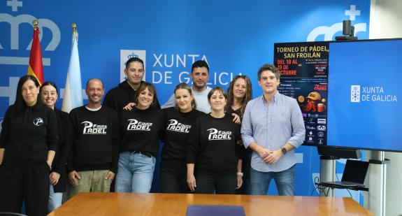Imaxe da nova:A Xunta apoia a primeira edición do Torneo de pádel San Froilán, que se celebrará do 10 ao 19 de outubro