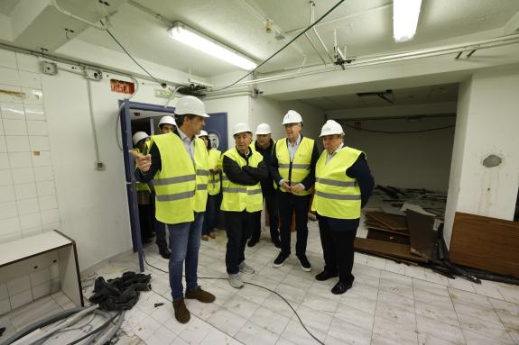 Imaxe da nova:Gómez Caamaño subliña o investimento de 3,2 M€ no centro de saúde da Milagrosa e reitera o compromiso de construír o do Sagrado Cor...