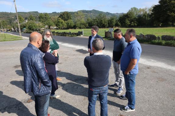 Imaxe da nova:A Xunta inviste 895.500 euros na mellora da estrada autonómica LU-622 que conecta Sarria e Láncara