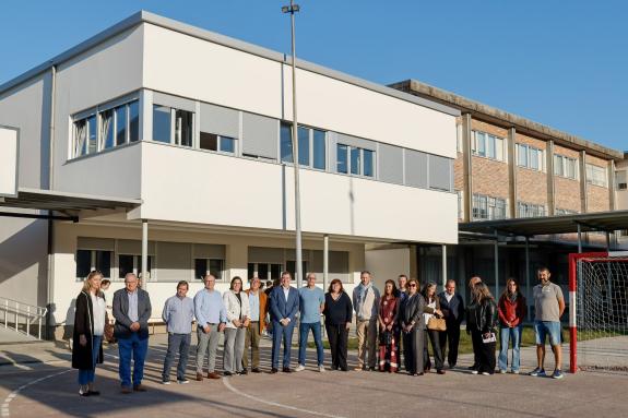 Imaxe da nova:Román Rodríguez destaca la apuesta de la Xunta por dar más oportunidades a la juventud de Redondela a través de la ampliación del I...