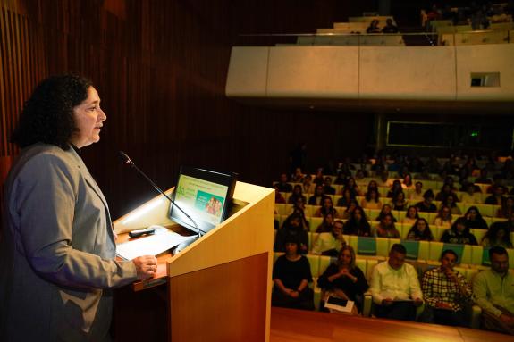 Imaxe da nova:Belén do Campo participa na inauguración da xornada organizada por APEM con motivo do Día Mundial da Saúde Mental