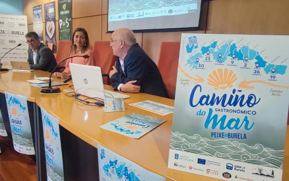 Imaxe da nova:A Xunta apoia o VI Camiño Gastronómico do Mar que dinamiza as localidades costeiras do norte de Galicia