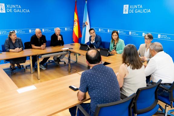 Imaxe da nova:Xunta e Agade afondan na súa colaboración a prol da cadea de valor vinculada á depuración e comercialización dos produtos do mar Sa...