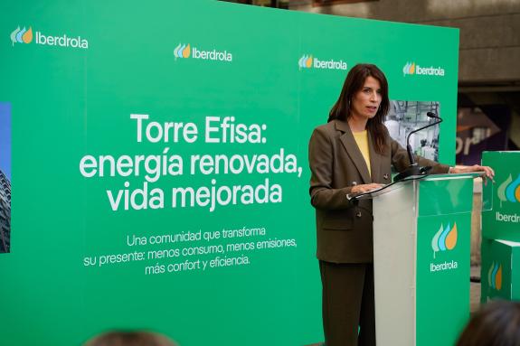 Imaxe da nova:Allegue destaca a rehabilitación enerxética integral da Torre Efisa na Coruña, que contou cunha achega de 4,6 M€ de fondos europeos...