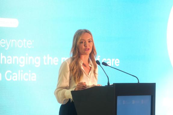 Imaxe da nova:Fabiola García pon en valor a transformación do sector de coidados impulsada pola Xunta e centrada na sinerxia entre o ámbito sanit...