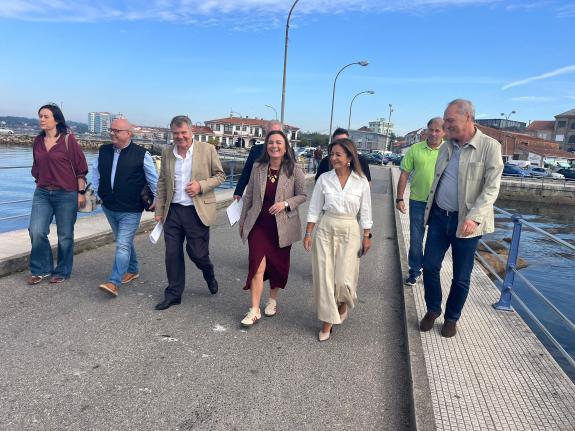 Imagen de la noticia:La Consellería do Mar prevé finalizar el refuerzo de la ponte de As Goritas en Cambados antes del próximo verano